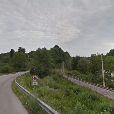 Gorenjska veja SJP med Besnico in Podnartom